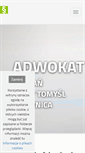 Mobile Screenshot of adwokat-adamczewski.pl